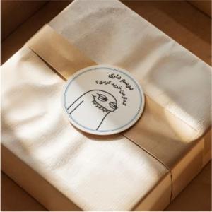 لیبل تشکر از خرید مدل 1