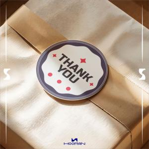 لیبل تشکر از خرید مدل 12